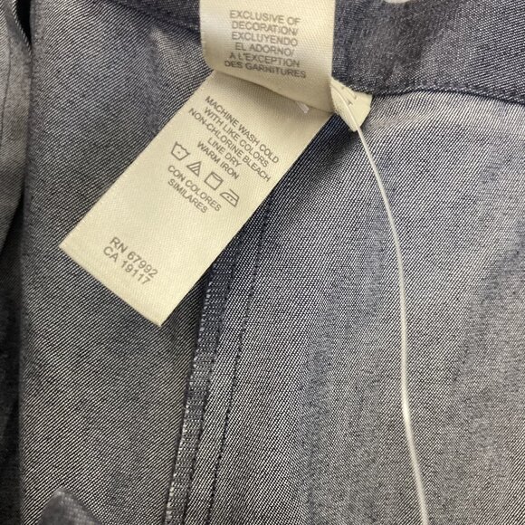 Sigrid Olsen Sport Pants Womens 18W Cropped Capri Beaded Summer Citrus Indigo - Picture 11 of 12